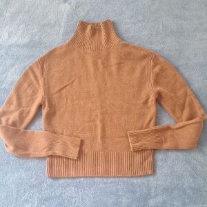 NakedCashmere Camel Cowl Neck Sweater